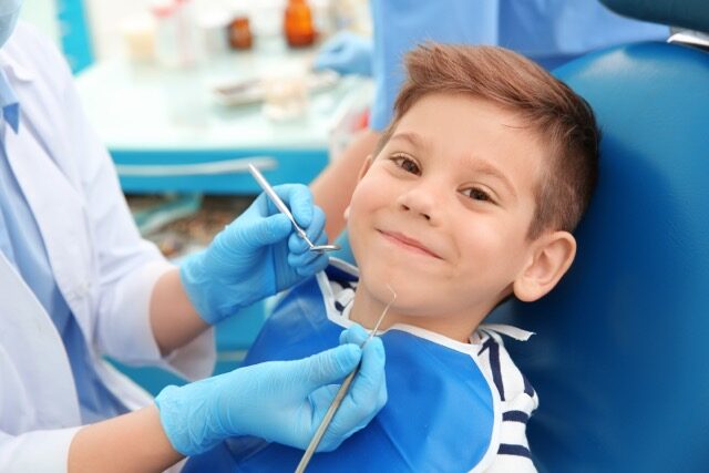 Child first dental visit